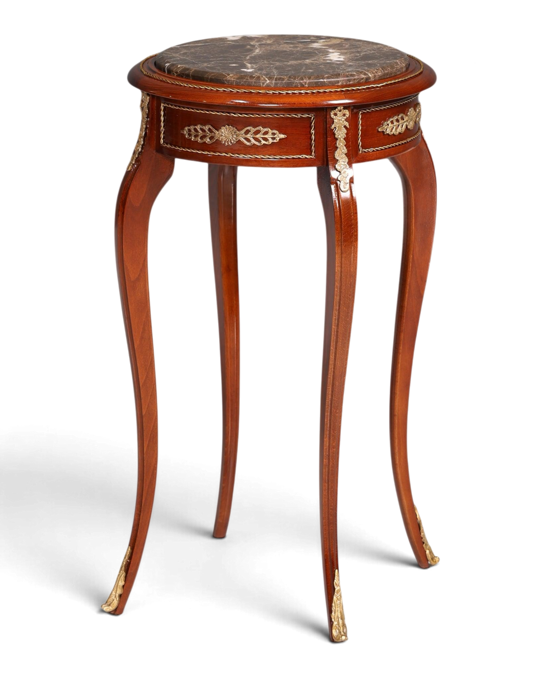 Wunderschöner Barock Stil Beistelltisch Blumentisch Antik Stil Marmor Säule