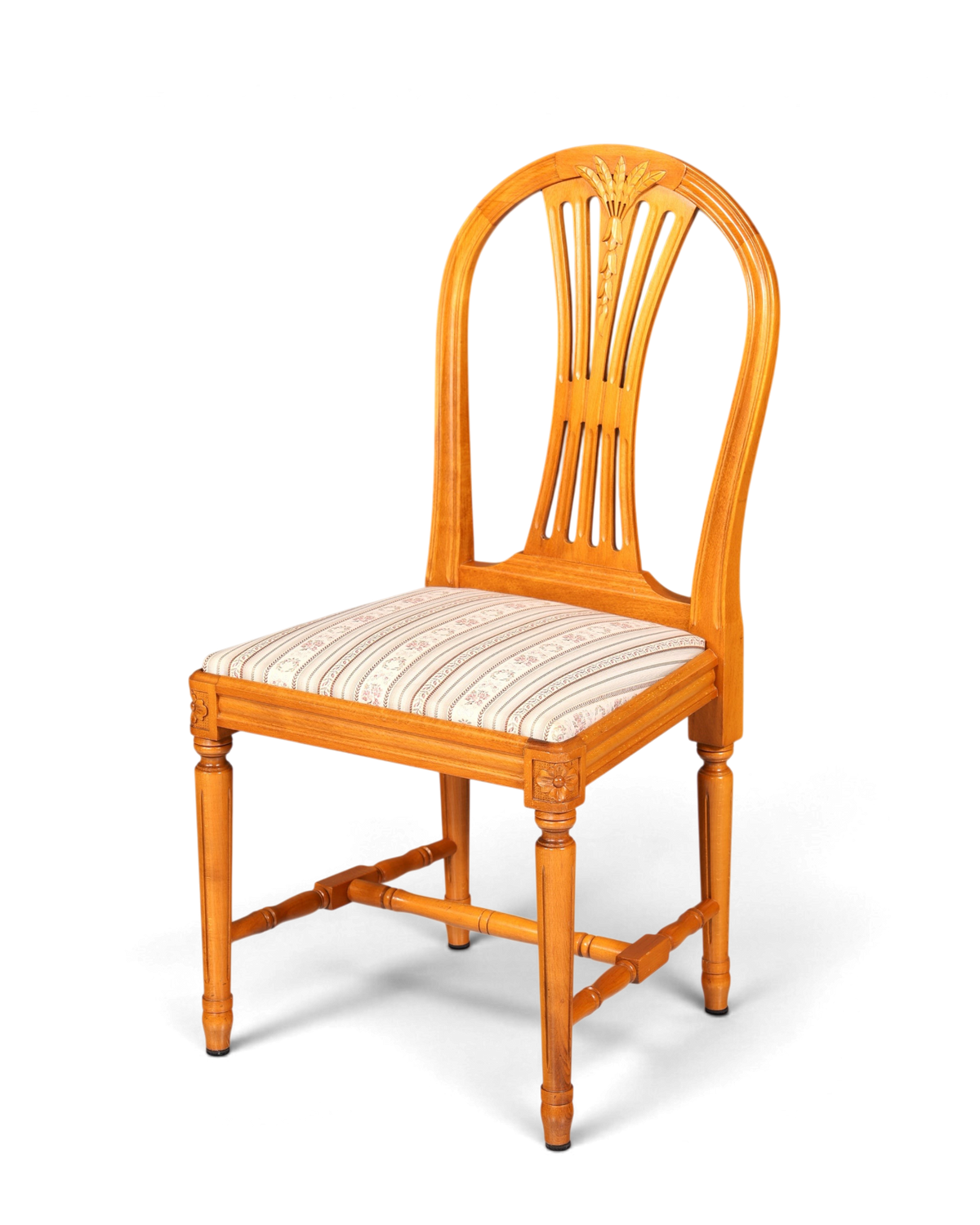 4x Stühle Gustavianischer Stil Englisch Küchenstühle Set