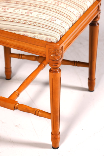 4x Traumhafte Stühle im Gustavianischem Stil Englisch Küchenstühle Antik Stil Esszimmer Stuhl Set