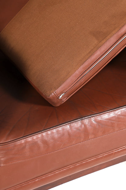 Wunderschöner Mid Century Sessel im Börge Morgensen Stil Retro echt Leder Cocktail Sessel Vintage Lounge Sessel