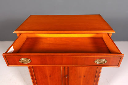 F961 Finish cm Traumhafter Original Heldense Schrank Englische Eibe Sideboard echt Holz Antik 60s