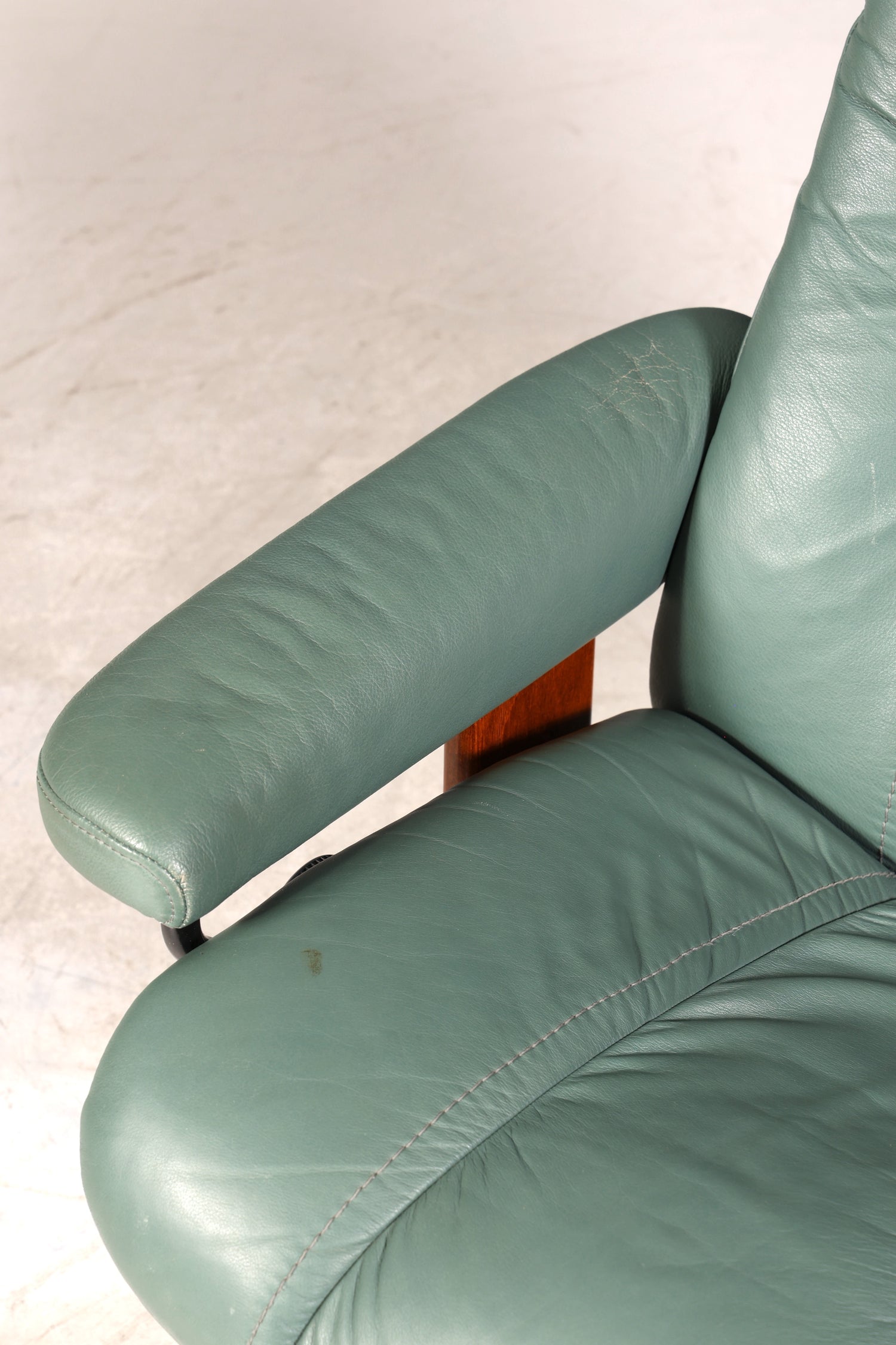 Original Stressless Ekornes Relax Sessel mit Hocker echt Relaxsessel Leder Komfort Design Holz