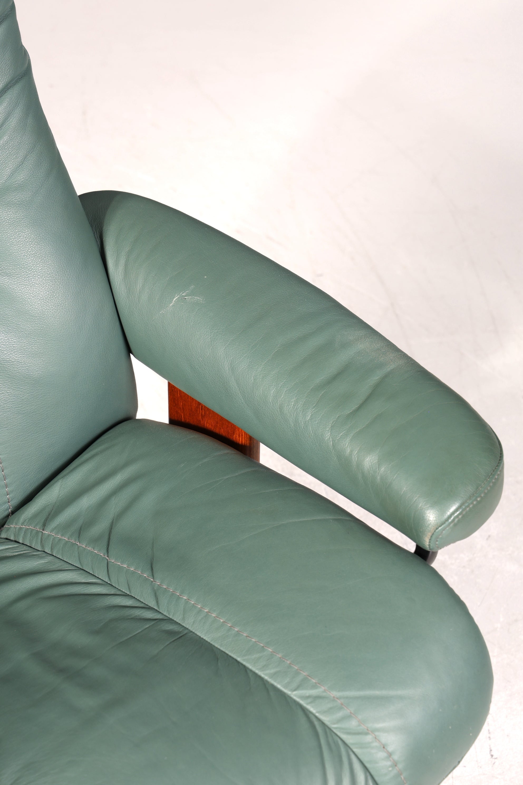Original Stressless Ekornes Relax Sessel mit Hocker echt Relaxsessel Leder Komfort Design Holz