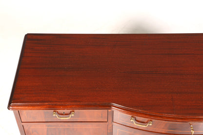 Wunderschönes Englisches Sideboard Mahagoni Schrank Antik 60s Buffetschrank Kommode 1 von 2