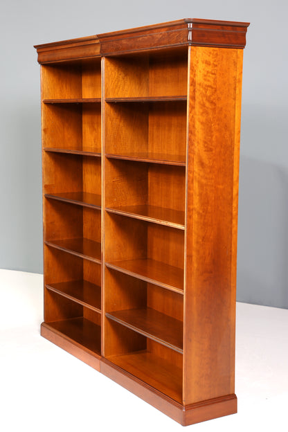 Wunderschönes Original XXL Grange Bücherregal Antik Regal Made in France Bookshelf Buchablage 60s