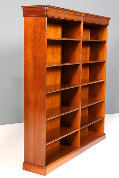 Wunderschönes Original XXL Grange Bücherregal Antik Regal Made in France Bookshelf Buchablage 60s