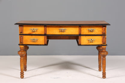 Traumhafter Gründerzeit Schreibtisch Jugendstil Bürotisch echt Holz Antik Desk
