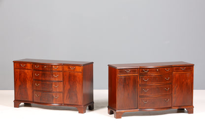 Wunderschönes Englisches Sideboard Mahagoni Schrank Antik 60s Buffetschrank Kommode 1 von 2