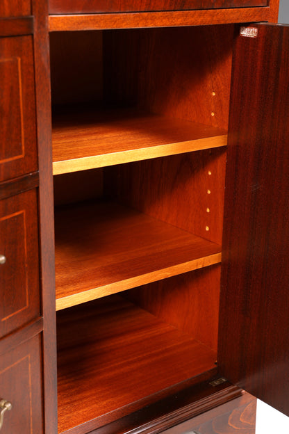 Wunderschönes Englisches Sideboard Mahagoni Schrank Antik 60s Buffetschrank Kommode 2 von 2