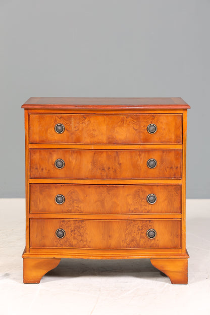 Wunderschöne Englische Kommode Eibe Sideboard Schubladenkommode