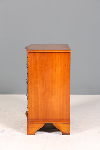 Wunderschöne Englische Kommode Eibe Sideboard Schubladenkommode