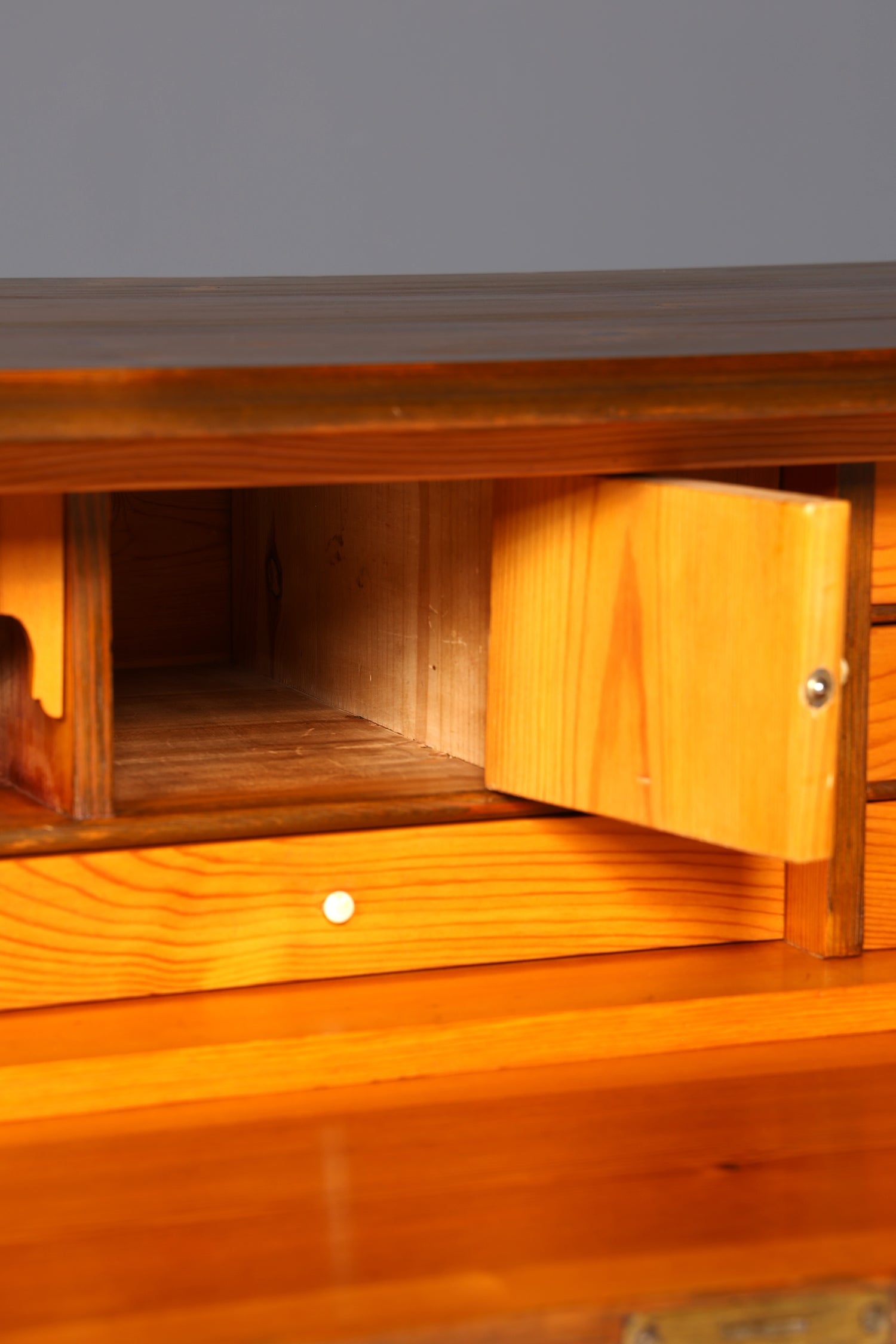 F970 Finish cm Stilvolle Louis Philippe Kommode Nussbaum Gründerzeit Schubladenkommode um 1890