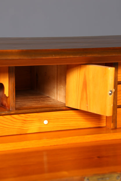 F970 Finish cm Stilvolle Louis Philippe Kommode Nussbaum Gründerzeit Schubladenkommode um 1890