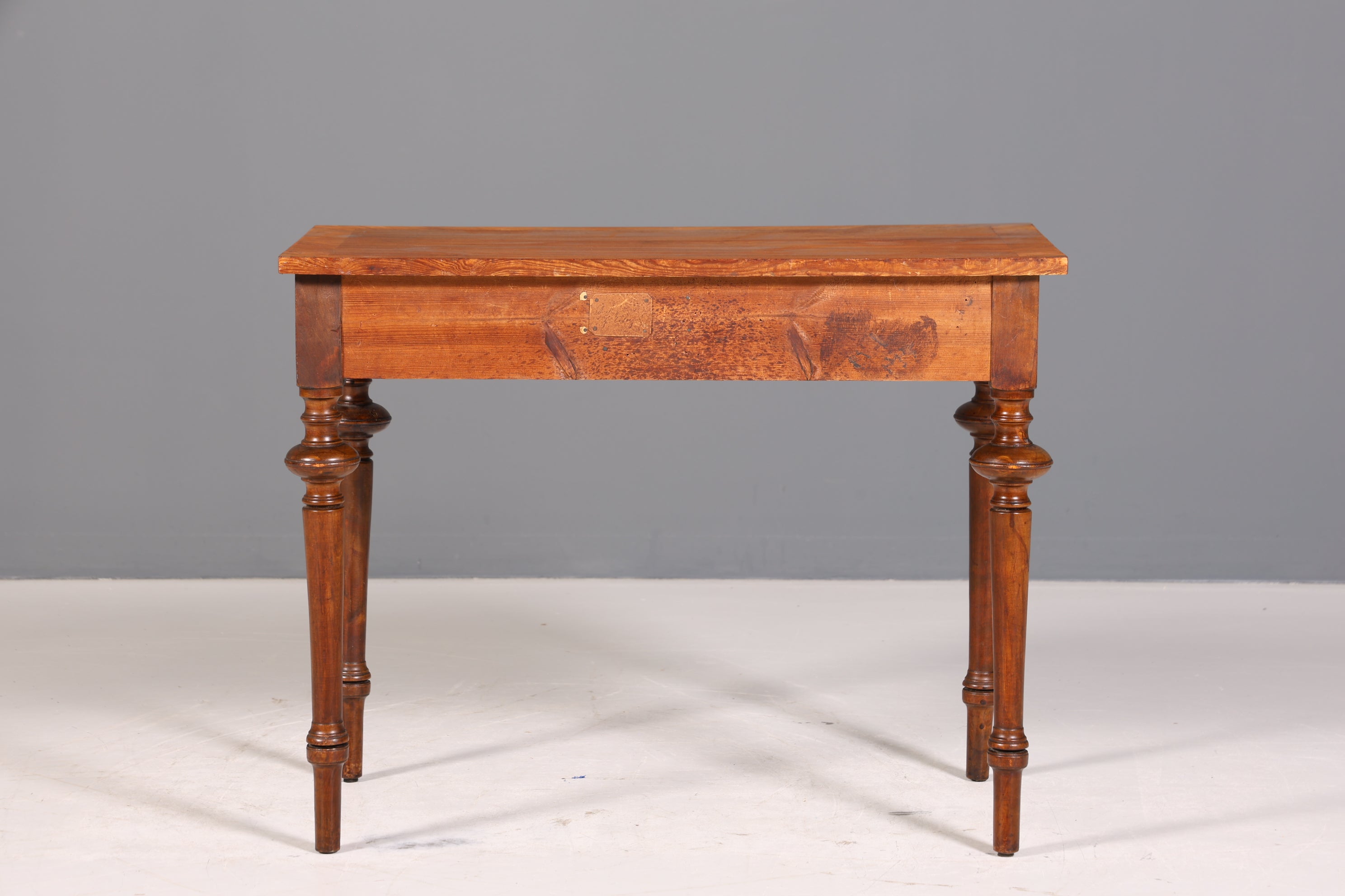 Filigraner Gründerzeit Schreibtisch Jugendstil Bürotisch echt Holz Antik Desk
