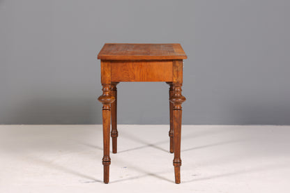 Filigraner Gründerzeit Schreibtisch Jugendstil Bürotisch echt Holz Antik Desk