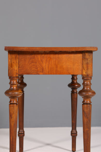 Filigraner Gründerzeit Schreibtisch Jugendstil Bürotisch echt Holz Antik Desk