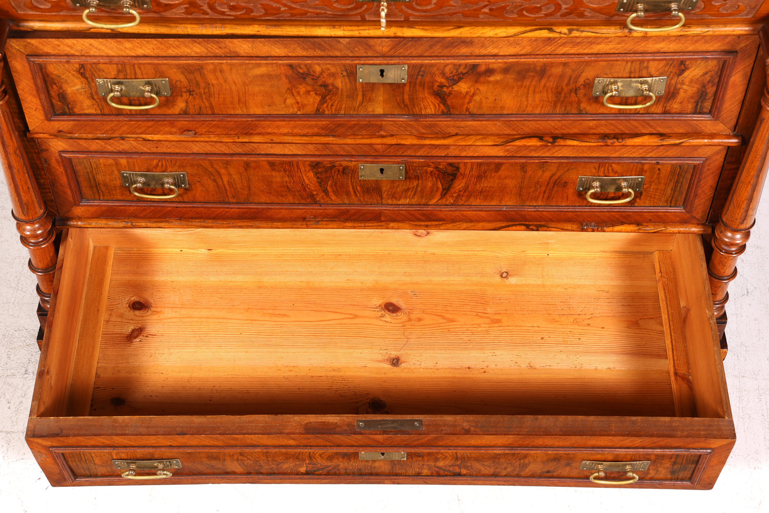 Traumhafte Gründerzeit Kommode Jugendstil Antik Sideboard Schubladenkommode Wäschekommode