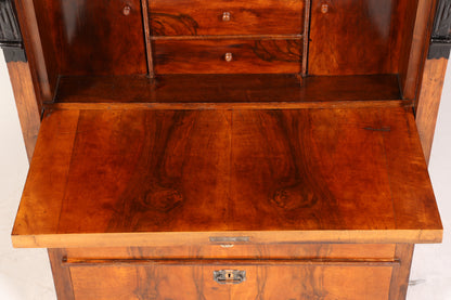 Stilvoller Gründerzeit Sekretär Vertiko Highboard Jugendstil Kommode Schrank um 1880