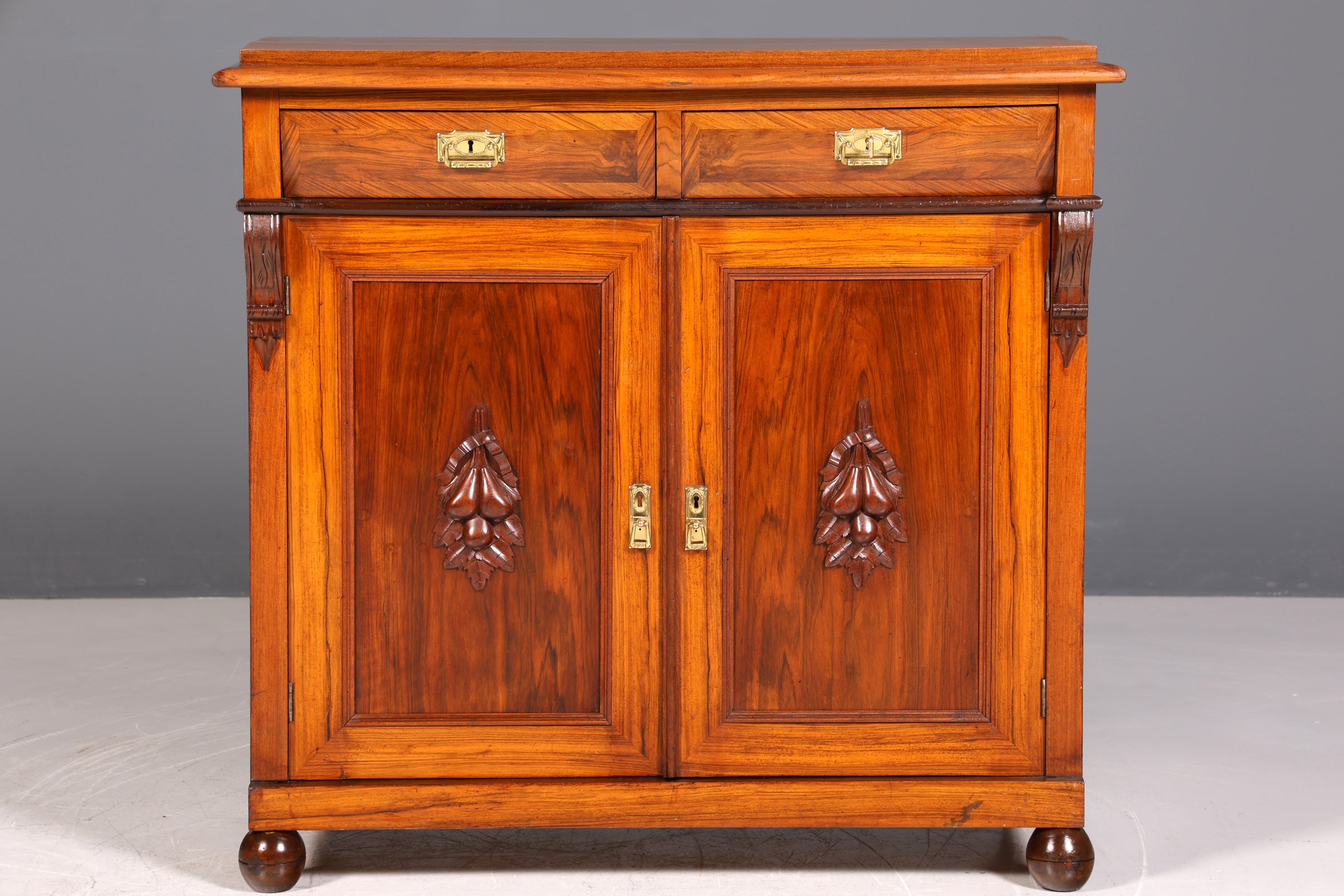 Wunderschöner Gründerzeit Schrank Jugendstil Kommode Antik Sideboard Anrichte
