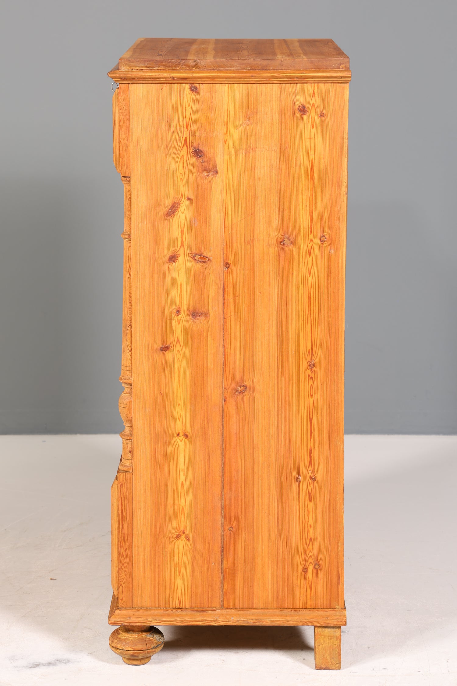 Wunderschöne Gründerzeit Kommode Weichholz Vertiko Antik um 1880 Landhaus Stil Schubladen Kommode