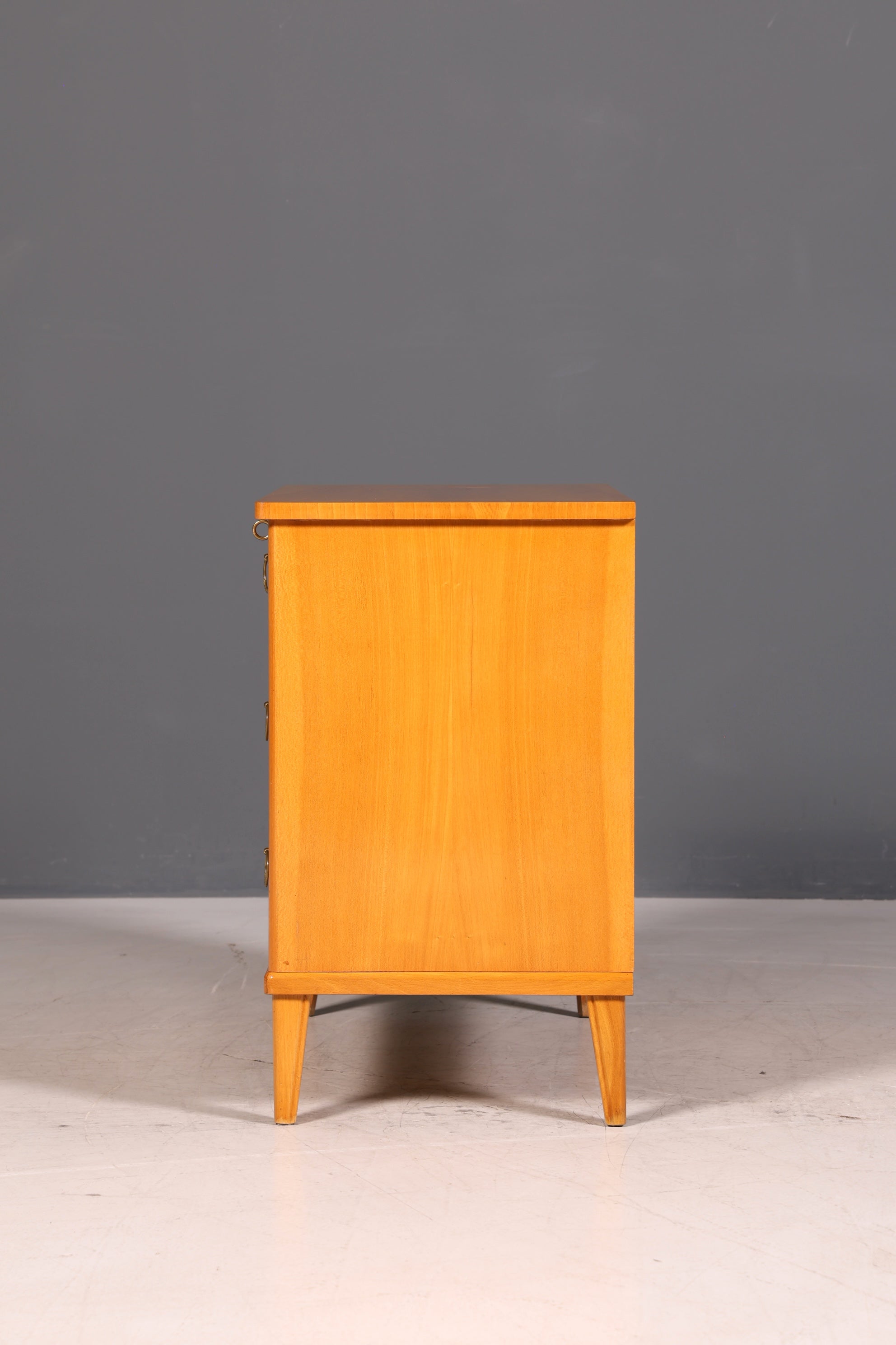 Schlichte Mid Century Kommode Vintage Flur Kommode 60s Schubladenkommode