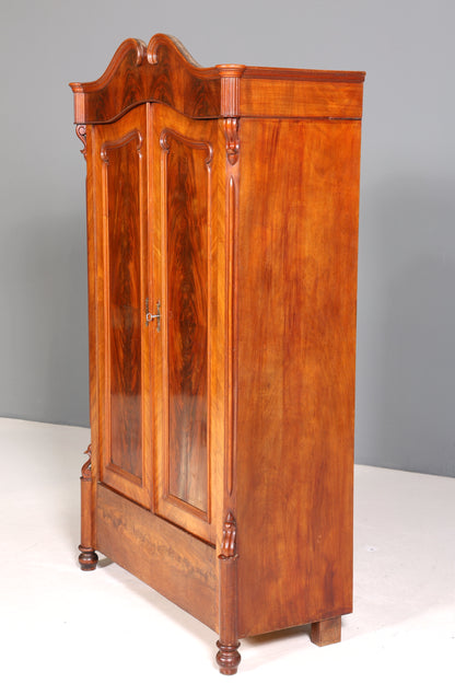 Traumhafter Louis Philippe Schrank Biedermeier Kleiderschrank echt Holz Dielenschrank Wäscheschrank um 1880