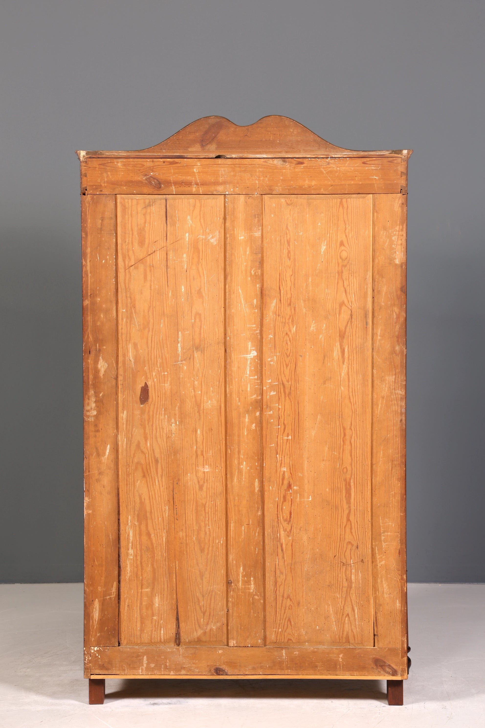 Traumhafter Louis Philippe Schrank Biedermeier Kleiderschrank echt Holz Dielenschrank Wäscheschrank um 1880