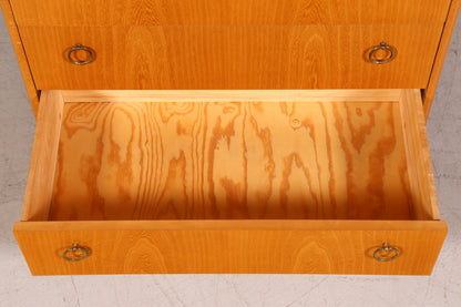 Schlichte Mid Century Kommode Vintage Flur Kommode 60s Schubladenkommode