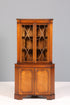 Wunderschöne Englische Eckvitrine Bibliothek Bücherschrank UK Vitrine Buffet Schrank 60s Jahre
