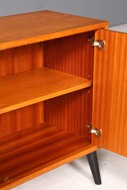 Schlichter Mid Century Schrank WMK Möbel Vintage Retro Kommode Flur Kommode 60s Regal Sideboard 1 von 2