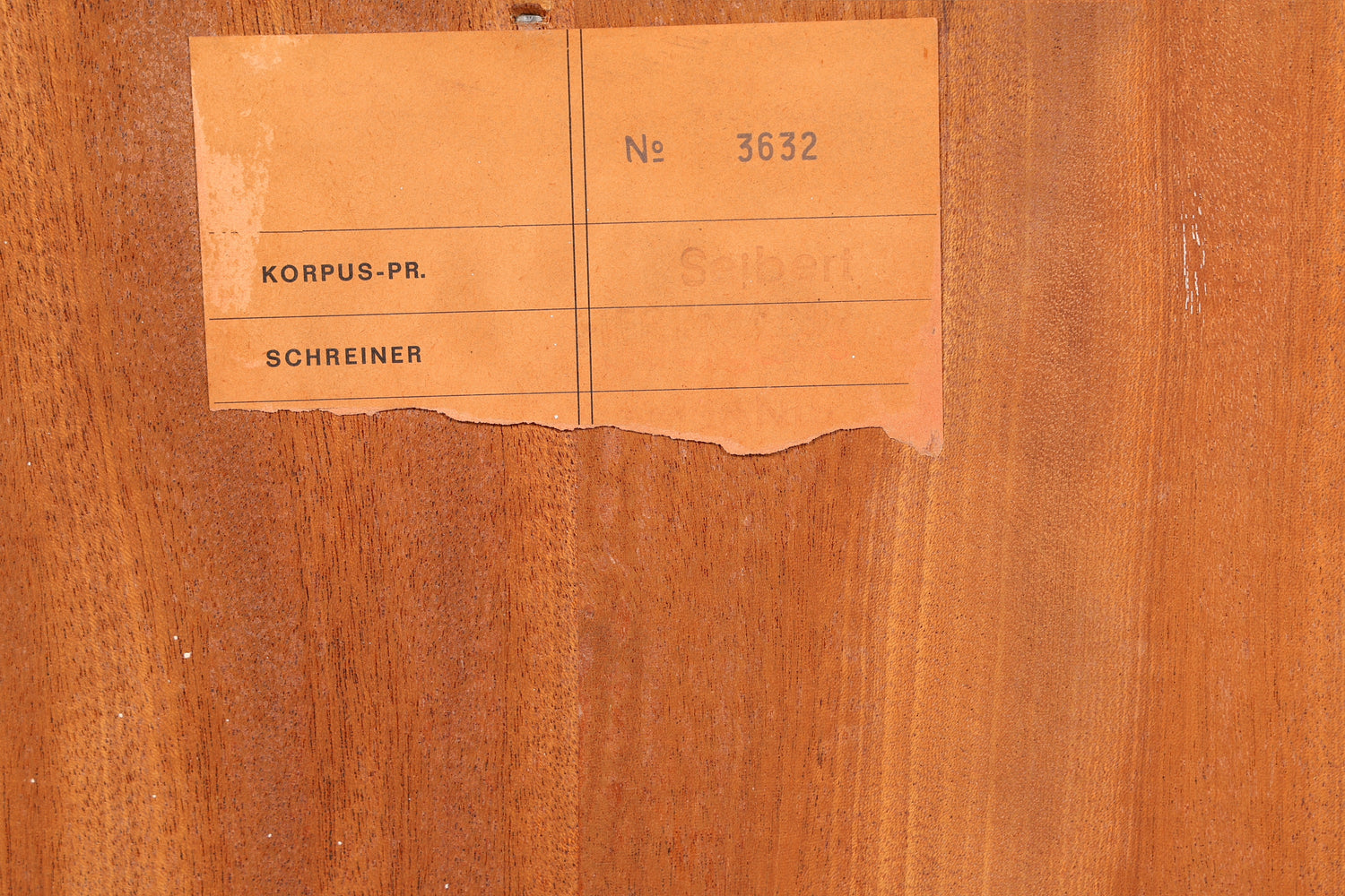 Schlichter Mid Century Schrank WMK Möbel Vintage Retro Kommode Flur Kommode 60s Regal Sideboard 1 von 2