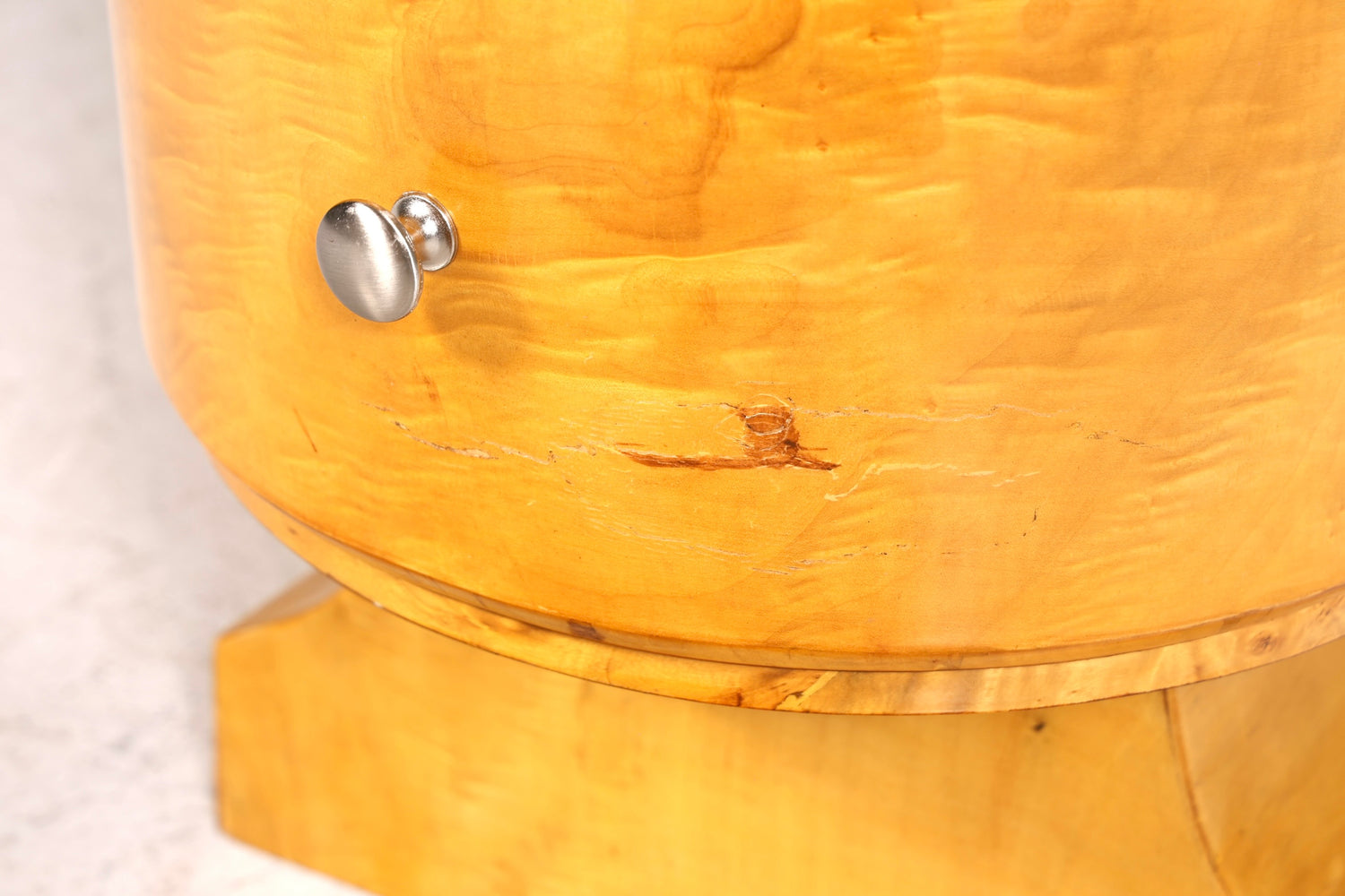 Wunderschöne Art Deco Design Kommode Birke Beistelltisch Modern Kult Schubladenkommode