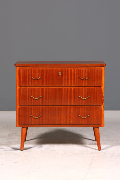 Wunderschöne Mid Century Kommode Vintage Flur Kommode 60s Schubladenkommode