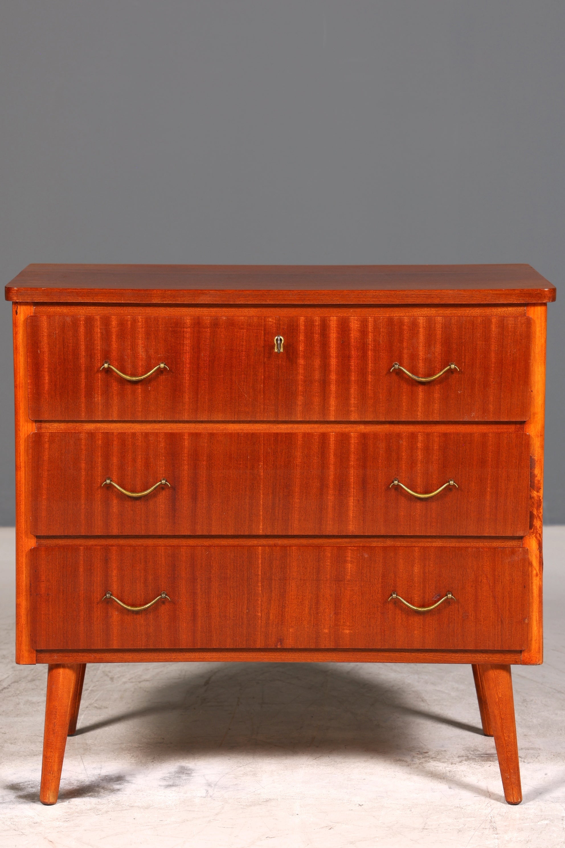 Wunderschöne Mid Century Kommode Vintage Flur Kommode 60s Schubladenkommode