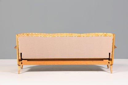 Wunderschönes Chippendale Sofa Barock Stil Wiener Geflecht Schlafsofa 3-Sitzer Couch Gästebett