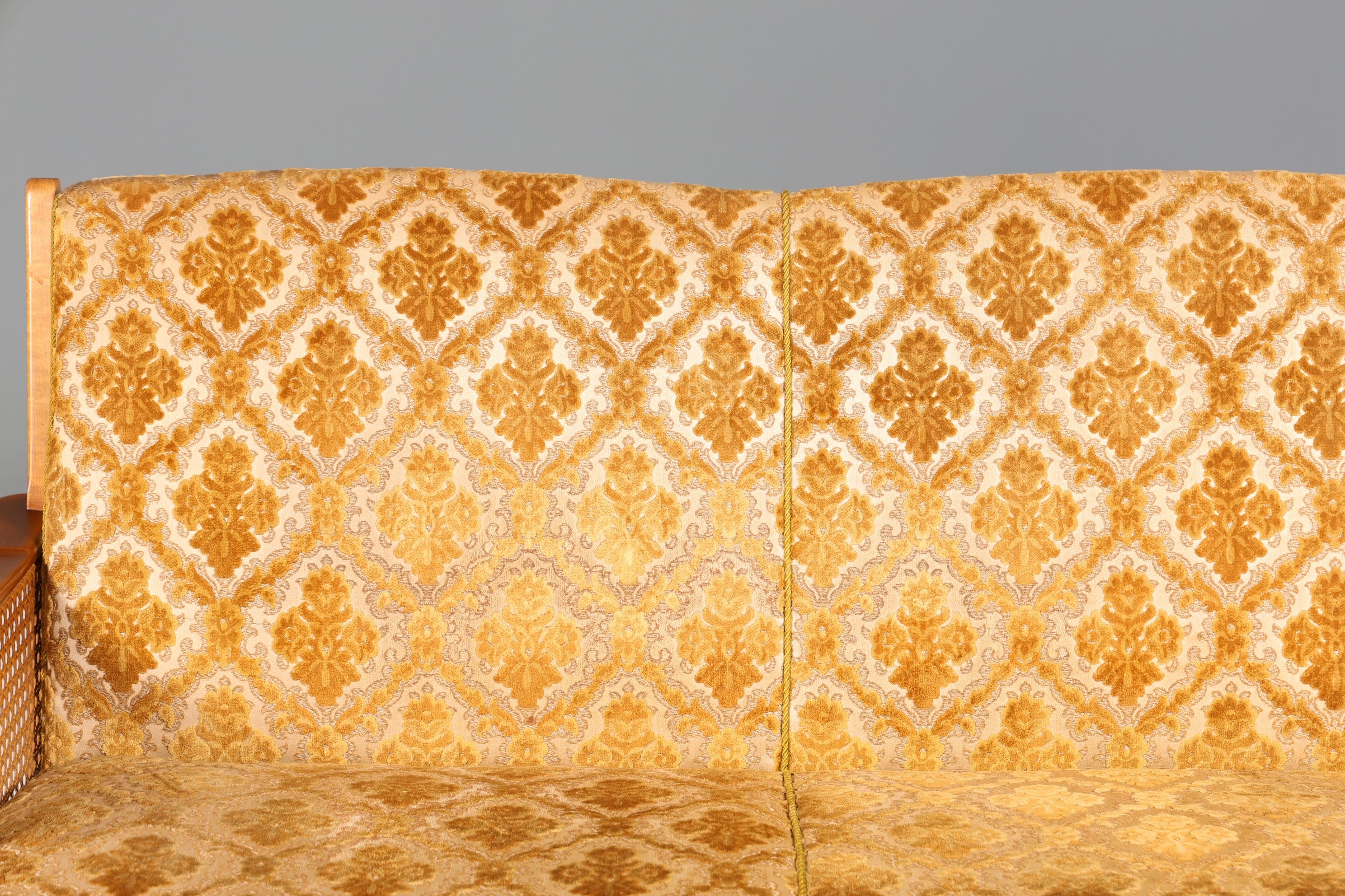 Wunderschönes Chippendale Sofa Barock Stil Wiener Geflecht Schlafsofa 3-Sitzer Couch Gästebett