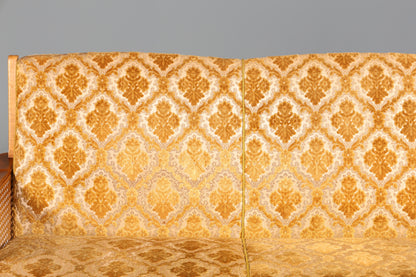 Wunderschönes Chippendale Sofa Barock Stil Wiener Geflecht Schlafsofa 3-Sitzer Couch Gästebett