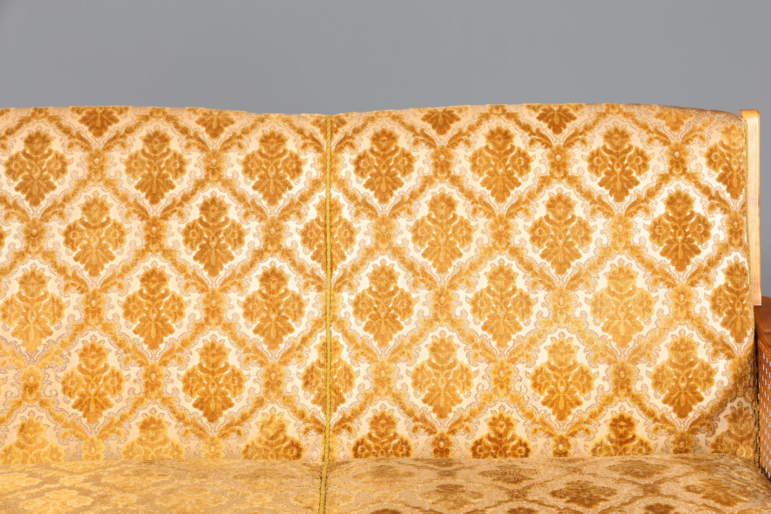 Wunderschönes Chippendale Sofa Barock Stil Wiener Geflecht Schlafsofa 3-Sitzer Couch Gästebett
