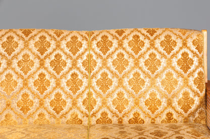 Wunderschönes Chippendale Sofa Barock Stil Wiener Geflecht Schlafsofa 3-Sitzer Couch Gästebett