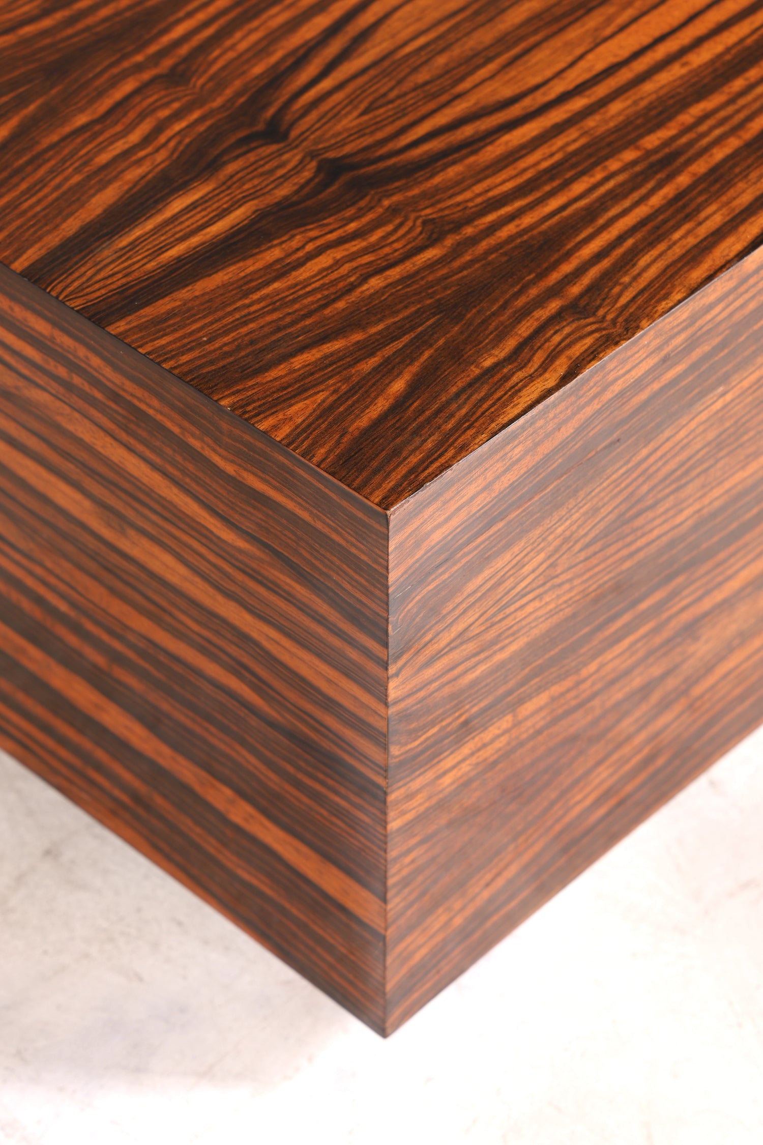 Wunderschöner Mid Century Couchtisch Retro Palisander Ablagetisch Vintage Coffee Table 70er Jahre Wohnzimmertisch