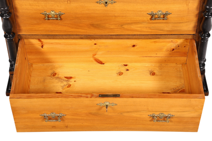 Traumhafter Gründerzeit Sekretär Vertiko Highboard Louis Philippe Kommode um 1880