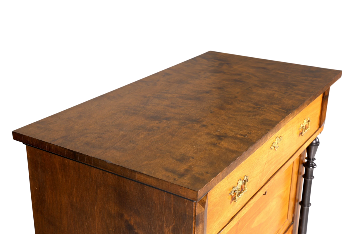 Traumhafter Gründerzeit Sekretär Vertiko Highboard Louis Philippe Kommode um 1880