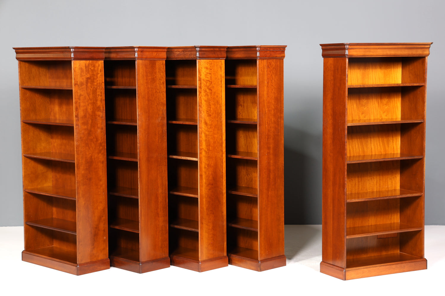 Edles Original Grange Bücherregal Antik Regal Made in France Bookshelf Buchablage 60s 3 von 3