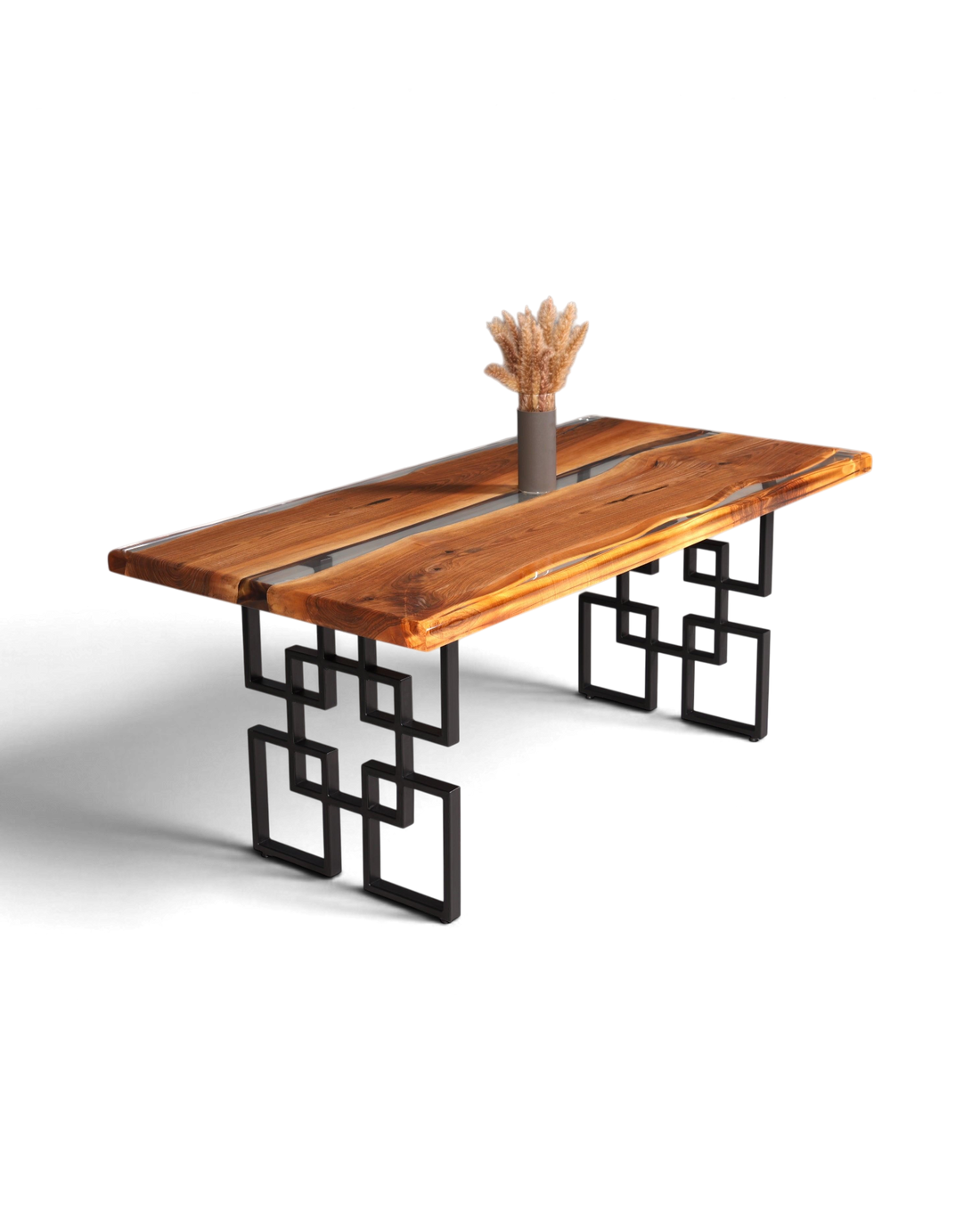 Einzigartiger Epoxidharz Tisch 180-90cm Nussbaum Esszimmer Tisch River Table