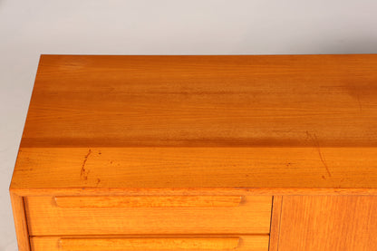 Schlichtes Mid Century Sideboard Vintage TV Kommode Wk Möbel 60s Schrank Retro Longboard