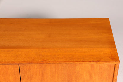 Schlichtes Mid Century Sideboard Vintage TV Kommode Wk Möbel 60s Schrank Retro Longboard