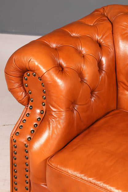 G650 Finish Wunderschönes Original Chesterfield Centurion Sofa 3- Sitzer echt Leder Couch (Kopie)