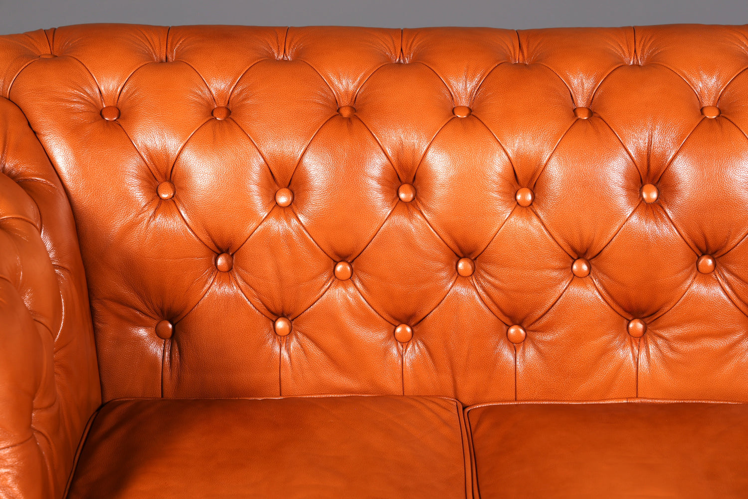 G650 Finish Wunderschönes Original Chesterfield Centurion Sofa 3- Sitzer echt Leder Couch (Kopie)