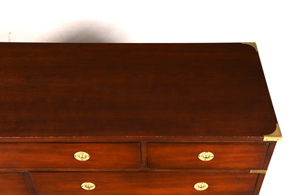 Traumhaftes Maritim Sideboard Englische Schiffs Kommode Englisch Antik Schrank Military Chest