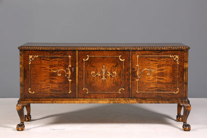 Traumhaftes Chippendale Sideboard Barock Stil Schrank Antik 50s 60s TV Kommode